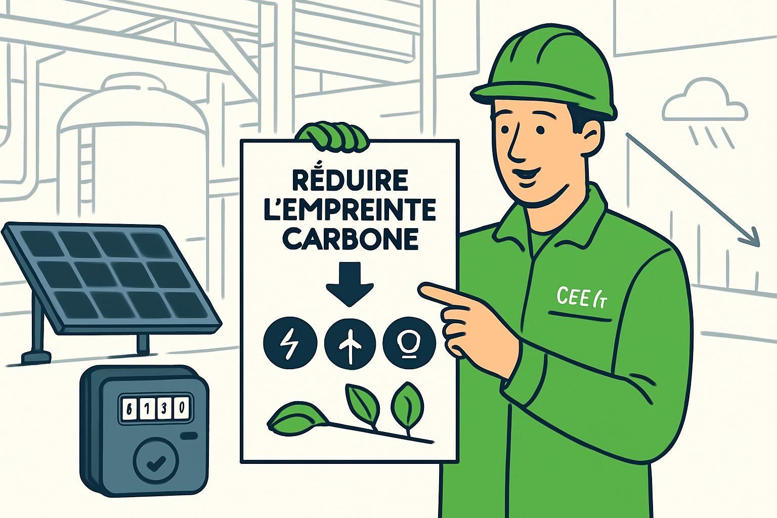 découvrez des stratégies efficaces pour réduire l'empreinte carbone dans l'industrie et contribuer à un avenir plus durable.
