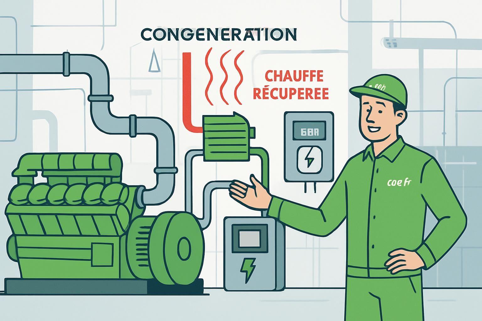 découvrez la cogénération industrielle, une technologie efficace combinant production d'électricité et de chaleur, et explorez ses nombreux avantages pour l'industrie et l'environnement.