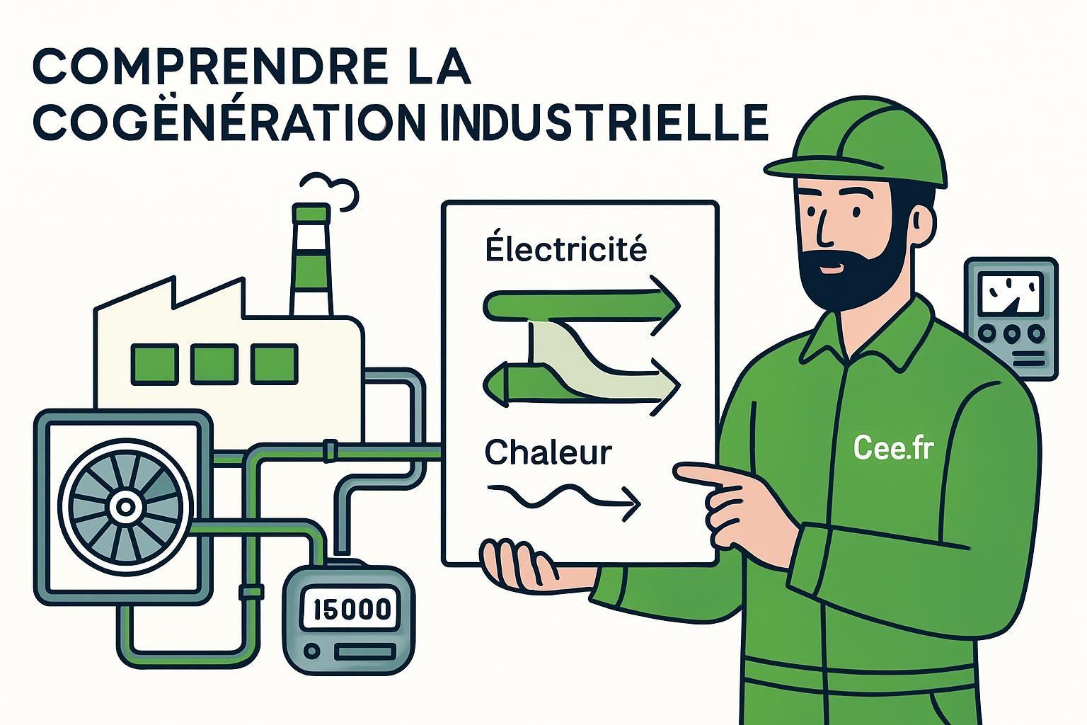 découvrez les principes de la cogénération industrielle et ses nombreux avantages pour optimiser la production d'énergie et réduire les coûts.