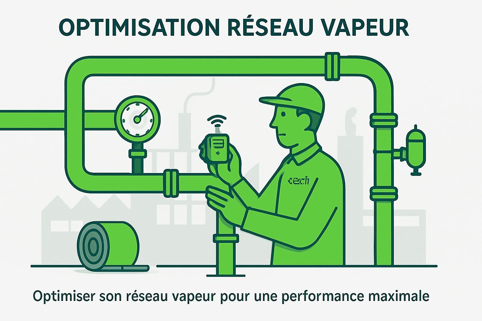 apprenez à optimiser votre réseau vapeur pour atteindre une performance maximale, améliorer l'efficacité énergétique et réduire les coûts opérationnels.