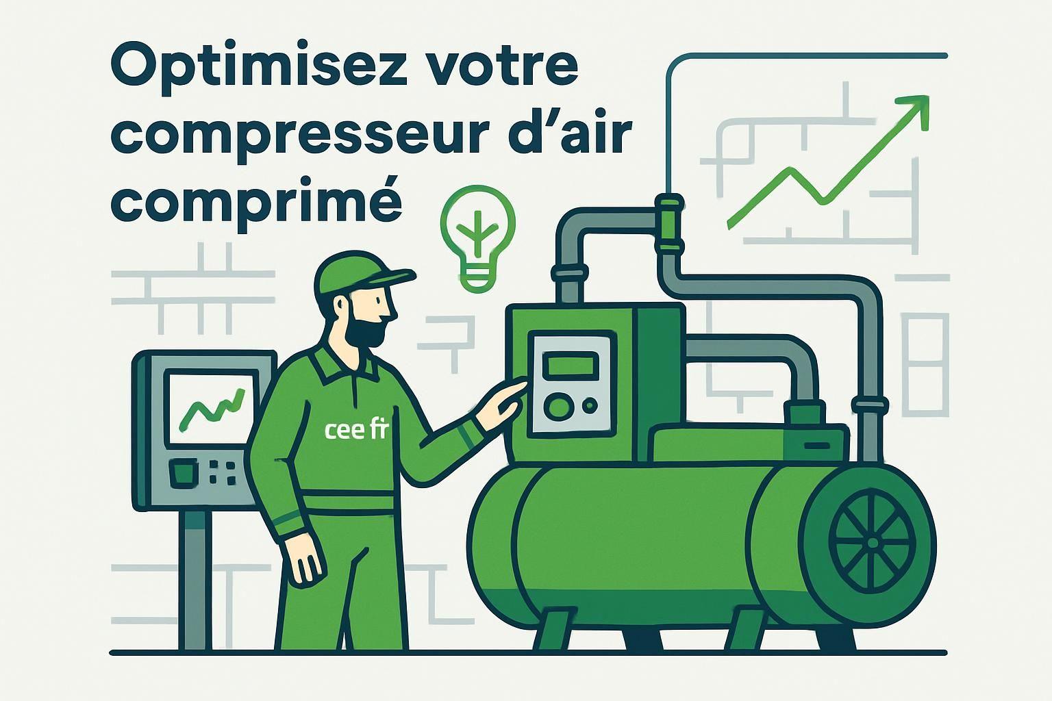 découvrez comment optimiser votre compresseur d'air comprimé pour améliorer ses performances, réduire la consommation d'énergie et augmenter sa durabilité.