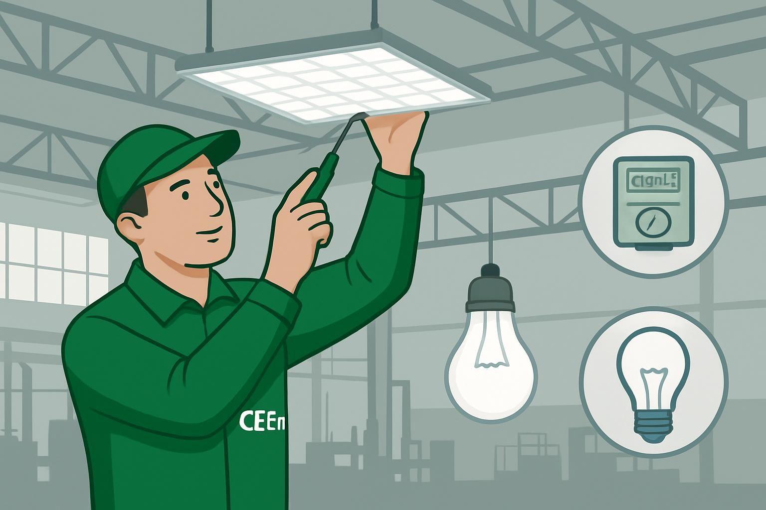 découvrez comment le relamping dans les usines permet de réduire efficacement les coûts énergétiques tout en améliorant l'éclairage industriel.