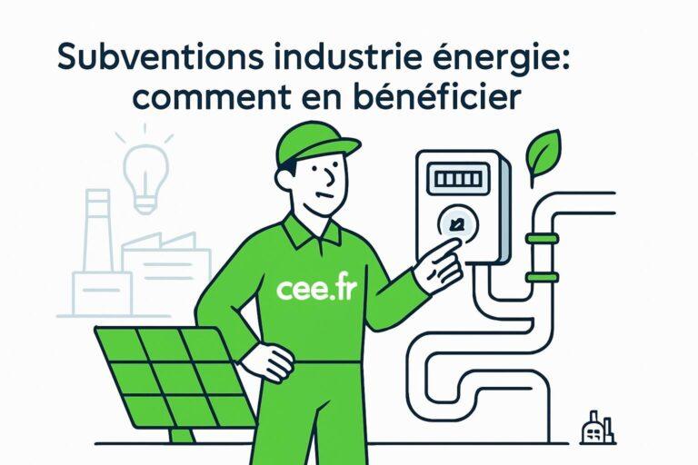 découvrez comment bénéficier des subventions pour l'industrie de l'énergie et optimiser vos financements pour vos projets énergétiques.