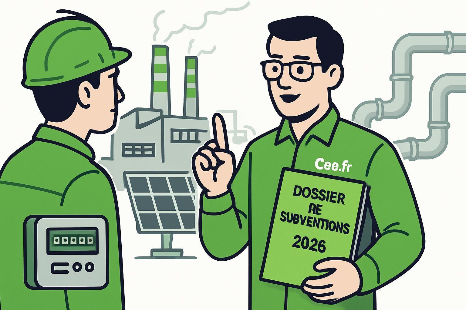 découvrez tout ce qu'il faut savoir sur les subventions pour l'industrie de l'énergie en 2026 : conditions, montants et démarches pour bénéficier des aides.